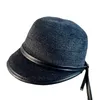 Designer hat temperament fisherman hat women's autumn and winter versatile display face small basin hat decoration