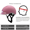 2023 Cycling Smart Tail Light Bike Adult Helmet Electric Bicycle MTB Road Scooter For Sport Urban Men Women USB charging 240108