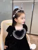 Girl-jurken Girls Sprign Autumn Bubble Sheeves Princess Dress Gold Velvet Fashion Soft Soft Sweet Lovely Outdoor All-match