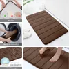 Super Absorbent Bath Mat Memory Foam Carpet Nonslip Bathroom Rug Bathtub Side Floor Rugs Shower Room Doormat Toilet Footpad 240108