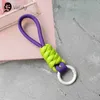 Schlüsselanhänger Schlüsselanhänger Lanyard Starker Riemen für Schlüssel Geflochtenes Regenschirmseil HangCell Phone Zubehör Kette Lanyard J240108