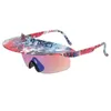 Solglasögon sport solglasögon utomhus solproof män kvinnor cykelglasögon med cap UV 400 skyddsglasögon för cykling, skidåkning