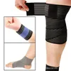 Enkelgymbandages Ondersteuning Bescherming Strain Guard Professionele bandages Sport Elastisch verbandkussen 240108