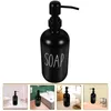 Liquid Soap Dispenser Bottled Kitchen Decore Portable Decoration For Bathrooms Glass Hand Pump