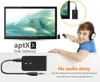 커넥터 3.5mm Jack Aux 스테레오 오디오 어댑터 무선 Bluetooth 5.0 TV 홈 스테레오스를위한 낮은 대기 시간 듀얼 링크를위한 송신기 수신기 수신기