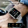 Relógios LIGE Sports Smart Watch Homens Mulheres Bluetooth Dial Call Smartwatch AMOLED Fitness Tracker À Prova D 'Água Para Android Apple Relógios