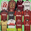 Retro Soccer Jerseys Kaka Baggio Maldini van Basten Pirlo Inzaghi Gullit Shevchenko Vintage Shirt Classic Kit 93 94 95 _Jersey