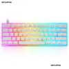 Keyboards Skyloong Gk61 61 Keys Gaming Mechanical Keyboard Usb Wired Rgb Backlit Gamer For Desktop Tablet Laptop Sk61 231117 Drop Deli Otw2J