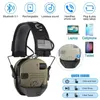 5.1 Bluetoothアンチノイズシューティングヘッドセット電子射撃イヤマフス戦術的ヘッドセット聴覚保護イヤーマフ240108