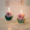 Candles Scented Candles Fragrance Handmade Cute Flower Candles Dried Flowers Mini Tins For Candles Wedding Gift Home Decoration