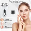 Massagegerät EMS-Lifting-Gesichtsroller Mikrostrom verjüngender elektrischer Vibrator-Lift Anti-Aging-Doppelkinn-Reduzierer 240106