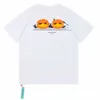 T męskie designerskie koszule dla krótkiego rękawów oddychające oddychające bawełniany biały czarny litera mody drukowana tshirts tee Tops