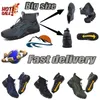 Männer rutschfeste Camping Trekking Turnschuhe Sport wasserdichte Wanderschuhe Outdoor Klettern atmungsaktiv Bergsteigen grün Boot große Größe