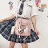 Sacs de soirée Fanchila Kawaii Lolita Gilrs Ita Mode 2024 Haute capacité DIY Bolso Mujer JK Uniforme Mignon Sac à bandoulière Ins Style