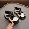 2024 Winter Children's Anti slip Casual Shoes for Girls Boys Children's Soft Sole Preschool Shoes Baby Warm Sports Shoes 240108