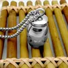 Nouveau pendentif en acier inoxydable conteneur de stockage pot tabatière pilule épice Miller herbe tabac étui pilule boîte de rangement collier porte-cigarette accessoires pour fumer