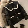 Vestes pour femmes Deeptown Harajuku coréen court rembourré femmes légères vêtements d'extérieur streetwear surdimensionné noir hiver matelassé