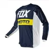 Camisetas para hombre, camiseta de manga larga para ciclismo de descenso rápido, traje de carreras de motos de montaña de manga larga de verano para hombre