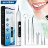 Schoben Ultrasonic Dental Scaller do zębów Tatar Tablique Plame Clear Calculus Electric Dental Tooth Camover 240108