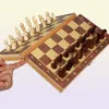 Jeux de plein air activités échecs damier en bois pièces en bois massif échiquier pliant jeu d'échecs Puzzle haut de gamme 2212071637248