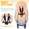 Orzbow Luxury Baby Stroller Sleeping Bags Warm Children Stroller Footmuff kids Bunting Bags bron Envelope Waterproof 240108