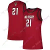 Custom 2022 NC State Wolfpack Basketball Jersey NCAA College Smith Jr Thompson Warren Gugliotta Webb Hickson