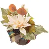 Decorative Flowers Harvest Festival Halloween Autumn Props Simulated Deguisement Embellishments Plastic Deccor