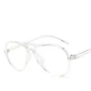 Zonnebril Pilot Blauw Licht Blokkeren Bril Vrouwen Brillen Frames Voor Mannen Computer Decoratieve Transparante Brillen Oculos De Grau