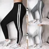 Leggings para mujer S-XXL Pantalón de fitness Tamaño grande Alto Elástico Negro Mujeres Modal Algodón Hip Push Casual Slim Print Leggins Mujer Gris