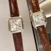 Luxe modepaar Designer Watch Quartz Movement Watch Diamond Dames roestvrij staal horloge Classic Sapphire waterdichte horloge Fashion Classic Women Watch