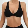 Yoga Outfit Sexy Sport Bra For Women Fitness Underwear Chest Pad Workout Vest Tank Top