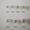 500pcs Stainless Double squid hooks with fiber rod Umbrella fishhooks Sea DIY fishing bait tools Jig lure accessories Wholesale 240108