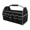 ツールバッグ多目的1680Dオックスフォードクロスガーデニングファスナーポーチ電気技師木工スーツケース防水ツールバッグ240108