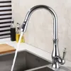 Kitchen Faucets Sink Convenient Pull-out Design Durable Construction Tap Nozzle Versatile Functions Rust-resistant Shower Spray