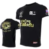 Kamp Balıkçılık Nefes Alabilir T-Shirt MMA Thai Club Boks Eğitimi Eğlence Spor Tarzı Kapsamlı Kısa Kollu