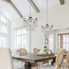 Moderne kristallen kroonluchter chroom plafondverlichtingsarmaturen, 1-licht luxe elegante kroonluchters, hangende hanglampen armatuur decoratie voor slaapkamer, eetkamer