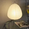 مصابيح طاولة Noguchi مصباح LED الحديث الأرز الياباني الحد الأدنى لبار غرفة المعيشة دراسة ديكور داخلي المنزل Akari الضوء
