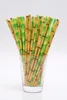 Pappersstrån 195 cm engångsbubbla te tjock bambu juice dricka halm 25 st mycket miljövänligt mjölkstrå födelsedag bröllop par9861262