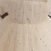 Mädchen Kleider Kinder Luxus Party Formelle Kleidung Kleinkind Kinder Rüschen Pailletten Prinzessin Abend Baby Mädchen Festzug Kleid Hochzeit Tüll