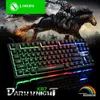 Tastaturen K87 Wired 87 Tasten Mechanische Gamer-Tastatur Gaming-Tastatur RGB-Hintergrundbeleuchtung für Desktop-PC-Computer GamerL240105