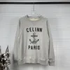 Designer Classic Men Sweater Plus Size Hoodie Letter Tryckt Båt Anchor Top Women Round Neck Loose Long Sleid Hoodie