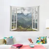 Tapestries Appalachian Mountains Window View Tapestry Wall Mural