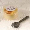 Geschenkverpakking 50 stuks Clear Pudding Cup Wegwerp Yoghurtfles Met Deksel Jelly Bakken Verpakking Ronde Transparante Plastic 120 ml