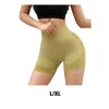 Active Shorts Yoga Fitness Leggings Nylon Tight Body Shape Jogging Clothing Fit Costume Seamless Hip Sporting Clothes S M