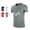 LL Herren-T-Shirt, Herren-Yoga-Outfit, schnell trocknend, schweißableitend, kurzes Sport-Top, kurze Ärmel für Fitness