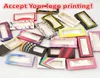 Anpassade ögonfransar Box Tomt Lash Case Paper Packaging Acceptera din LOGO3515448