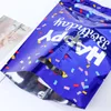 Confezione regalo 10 pezzi Sacchetti stampati colorati Matrimonio Compleanno Festa Bomboniera Custodia per bottino per bambini Baby Shower