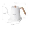 Elektryczne czajniki elektryczne garnek do kawy 800 ml czajnik ciepłej wody kontrola temperatury butelka wodna butelka ze stali nierdzewnej Ketle herbaty YQ240109