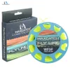 Maximumcatch 1-8wt Peso Lenza da pesca a mosca galleggiante in avanti 100FT Lenza multicolore 240108