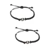 Bracelets de charme 2 Pack Po Projection Bracelet Femmes Femmes Personnalisé Fil Bracelet Petite Amie Cadeaux Pour Noël